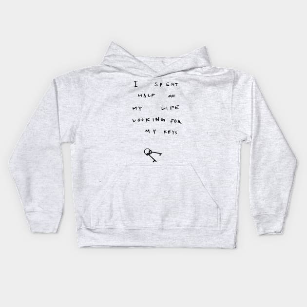 Edgy slogan that boosts your self confidence T-Shirt Kids Hoodie by RockPaperScissors